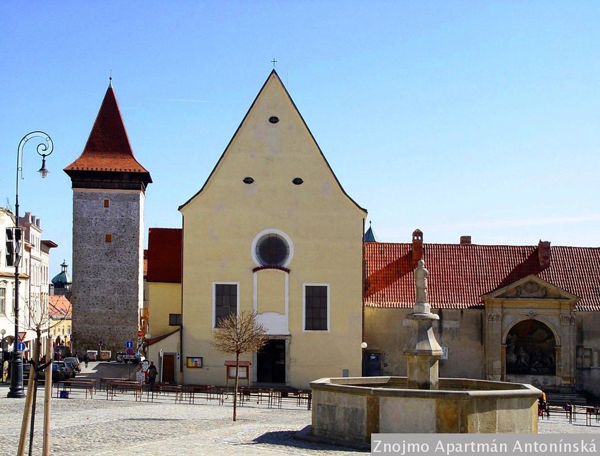 Apartman Antoninska Znojmo Bagian luar foto